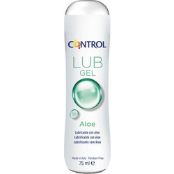 Control Aloe Vera Λιπαντικό Gel Νερού Κόλπου & Πρωκτού 75ml