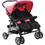 vidaXL Twin Black Pink 10155