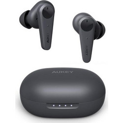 Aukey EP-N7 Ακουστικά Bluetooth In Ear Ανθεκτικά στο Νερό Black