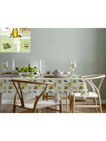 Τραπεζομάντηλο Αλέκιαστο 140x140 Mc Decor 120