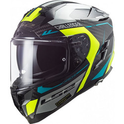 LS2 Challenger FF327 Carbon Thorn H-V Yellow Κράνος Μηχανής Full Face 1350gr