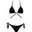 Gsecret Bikini Set Τριγωνάκι με Ενίσχυση Μαύρο 5015-18391