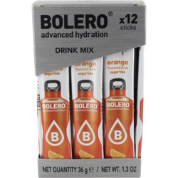 Bolero sticks χυμός σκόνη (12 x 3 γρ.) Πορτοκάλι