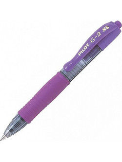 Pilot G-2 XS Pixie Στυλό Gel 0.7mm Μωβ BL-G2-XS-7-V