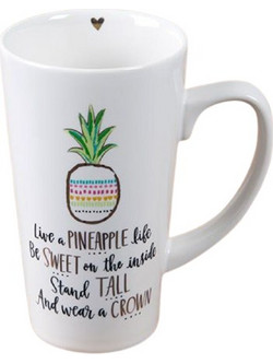 Κούπα Κεραμική Latte Live Pineapple Life