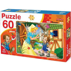 Παιδικό Puzzle Deico Pinokio 60 Κομμάτια 61478BA02