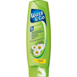 Wash & Go Normal Hair Conditioner για Όγκο 180ml