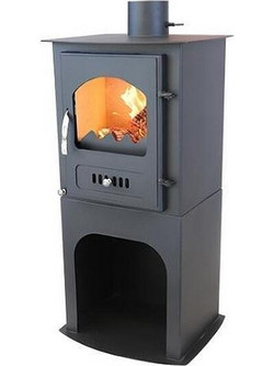 Verso 1 Stand 75kw Ατσάλινη Ξυλόσομπα 7.5kW