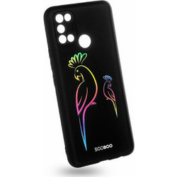 EGOBOO Mat Θήκη Σιλικόνης Parrot Neon (Realme 7i) (R7IDTPUPARRN)