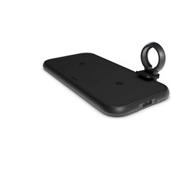 ZENS (4IN1) WIRELESS CHARGER 2x10W - (ALUMINUM,BLACK)