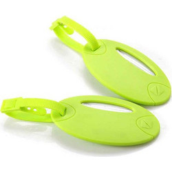 Travel Blue Neon Ετικέτα Αποσκευής (Σετ των 2) Ετικέτα Βαλίτσας