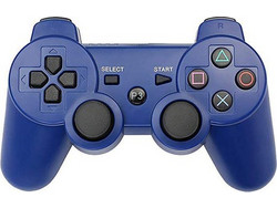 Ασύρματο Χειριστήριο Bluetooth Με Δόνηση Για Playstation 3 / PS3 - Μπλε