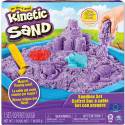 Spin Master Kinetic Sand Sandbox Set Blue 6029059