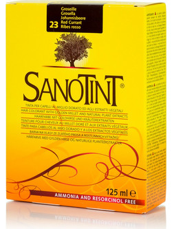 Sanotint Classic 23 Φραγκοστάφυλλο Φυτική Ημιμόνιμη Βαφή Μαλλιών Χωρίς Αμμωνία 125ml