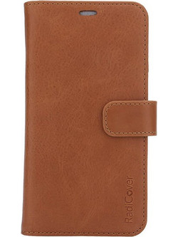 RadiCover - Radiationprotection Wallet Leather iPhone 6/7/8 - Brown
