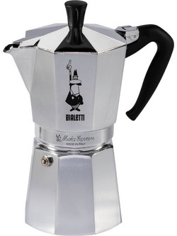 Bialetti Moka Express Μπρίκι Espresso 9Cups Inox