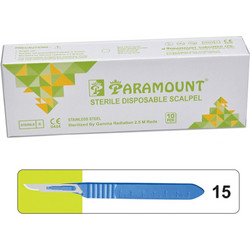 Paramount - No 15 Νυστέρια Mε Λαβή Μιας Χρήσης (10τμχ)