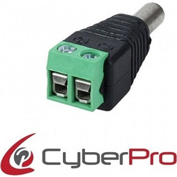 CYBERPRO CP-DCM Αντάπτορας τροφοδοσίας DC Αρσενικό σε κλέμμα