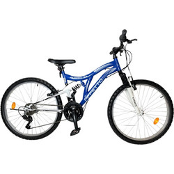 Affetto Power X2 Mountain Bike 26" με 21 Ταχύτητες Μπλε