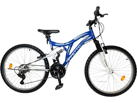 Affetto Power X2 Mountain Bike 26" με 21 Ταχύτητες Μπλε