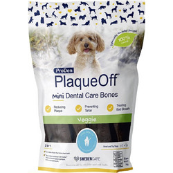 ProDen PlaqueOff System Mini Dental Care Bones Veggie 340gr