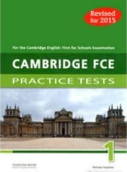 Cambridge First Certificate Practice Tests 1: Teacher's Book