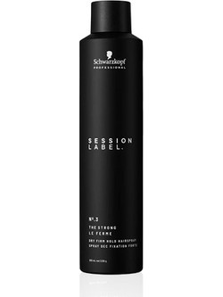 Schwarzkopf Session Label No3 The Strong Λακ Μαλλιών Δυνατό Κράτημα 500ml