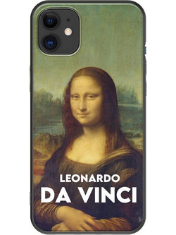 Θήκη Leonardo Da Vinci iPhone 11 Black TPU (Μαύρη Σιλικόνη)