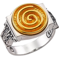 Δαχτυλίδι Anastasios Creations ασήμι 925 με σπείρα FD636