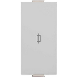 Ασφαλειοθήκη Λευκή 10X20MM,16A 1 Στοιχείου Chiara