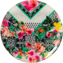 Black Lacy Print