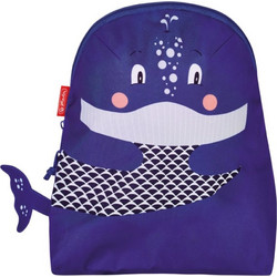Herlitz Animal Whale Σχολική Τσάντα Πλάτης Νηπιαγωγείου Μωβ 50038305