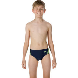 Speedo Boom Splice Brief Αθλητικό Παιδικό Μαγιό Σλιπ για Αγόρι Μπλε 810847-C831