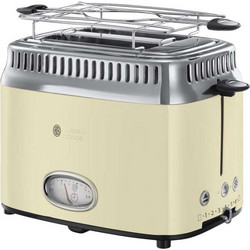 Russell Hobbs 21681 Φρυγανιέρα 2 Θέσεων 1200W Μπεζ