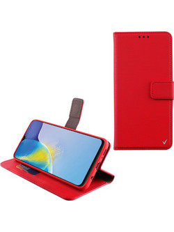 Volte-Tel Allure Magnet Book Stand Clip Θήκη Red (Vivo Y01 4G)
