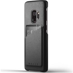 MUJJO Full Leather Wallet Case - Δερμάτινη Θήκη-Πορτοφόλι Samsung Galaxy S9 - Black (mujjo-cs-100-bk)