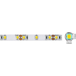 ΤΑΙΝΙΑ LED 2835 60CHIPS/m 3,6W/m 330Lm ΚΟΚΚΙΝΟ ΧΡΩΜΑ 12V IP20 5m ΣΕ ΡΟΛΟ 5530170 VITO 6972538042484