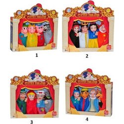 YW Κούκλες Κουκλοθεάτρου Finger Puppet 4Τμχ-4 Σχέδια (7315-2/9/10/13)