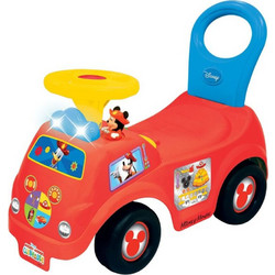 Kiddieland Mickey Activity Fire Engine Περπατούρα Ride On Αυτοκινητάκι 12m+