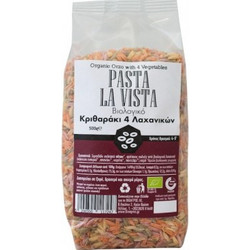 Βιολογικό Κριθαράκι 4 Λαχανικών, 500γρ. Bio, Pasta La Vista 10837