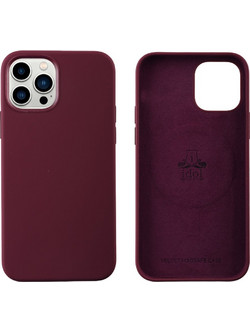 Idol 1991 Velvet MagSafe Camera Guard Θήκη Burgundy (iPhone 12 Pro / 12)