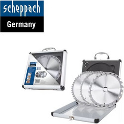 Scheppach σετ 3 τεμ. δίσκοι κοπής ξύλου tct 210 mm