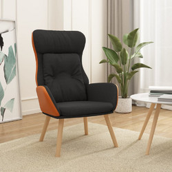 vidaXL Πολυθρόνα Relax Μαύρη 341307