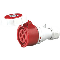MOVABLE INDUSTRIAL SOCKET HTN-2441 125A IP67 3P+E 400V - 37943