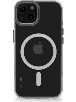 Decoded Recycled Plastic Back Cover Transparent Antracite (iPhone 14)