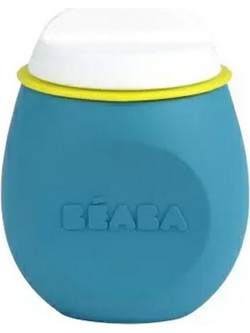 Beaba Εκπαιδευτικό Ποτηράκι BabySqueez 2 σε 1 Μπλε 180ml