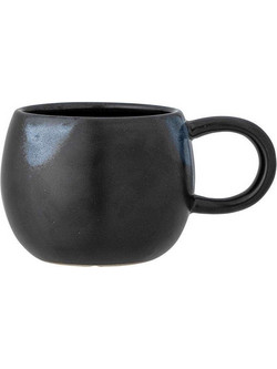 Κούπα Elia 82055622 480ml Black Bloomingville Κεραμικό