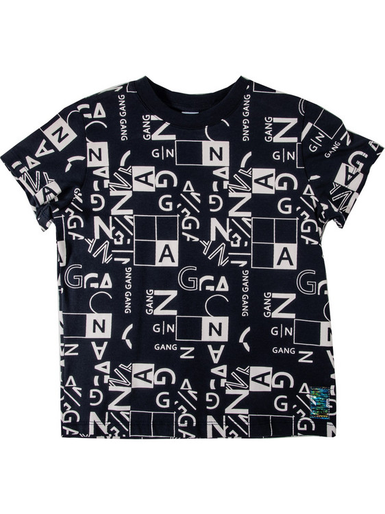 Gang Παιδικό T-Shirt Κοντομάνικο Navy Μπλε 122511