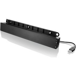 Lenovo Soundbar Ηχεία Υπολογιστή 2.0 2.5W Black