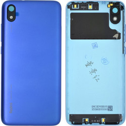 Καπάκι Μπαταρίας Xiaomi Redmi 7A με Τζαμάκι Καμέρας Original Μπλε